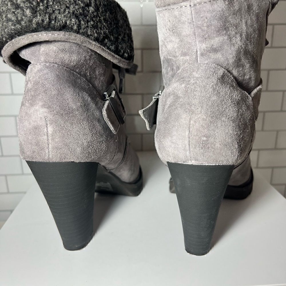 White Mountain Nubuck Suede Boots - Picture 5 of 6